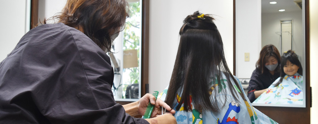 親子カット 子どもカット Persimmon 本八幡 東菅野の美容室 親子カット 子どもカット Persimmon 本八幡 東菅野の美容室